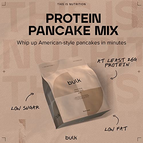 Bulk High Protein Pancake Mix, Butterscotch, 500 g Bulk uk supplements