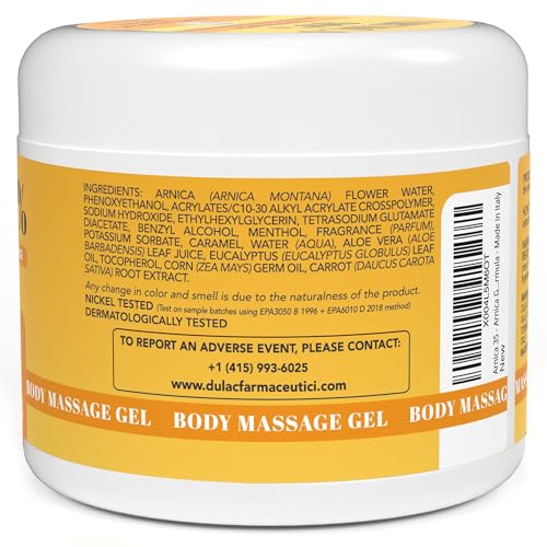 Arnica 35 Arnica Body Massage Gel – Water-Based Cosmetic Massage Gel with Arnica Montana, Fast-Absorbing Lightweight Texture, Non-Greasy Feel, Dermatologically Tested, 16.9 fl oz Arnica uk supplements