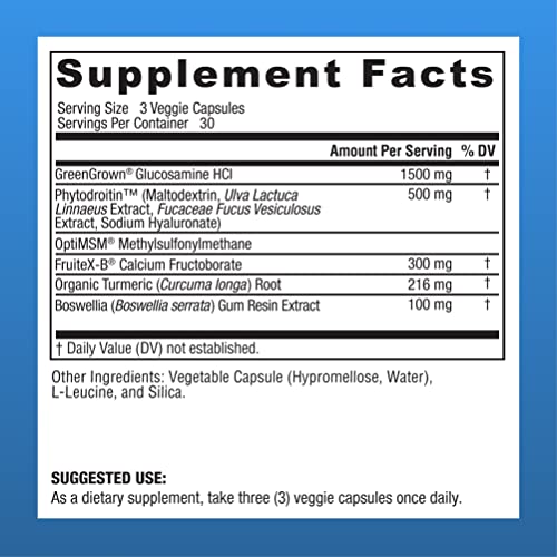 Physician's CHOICE Glucosamine Chondroitin MSM - Phytodroitin Plant-Based Chondroitin Physician's CHOICE uk supplements