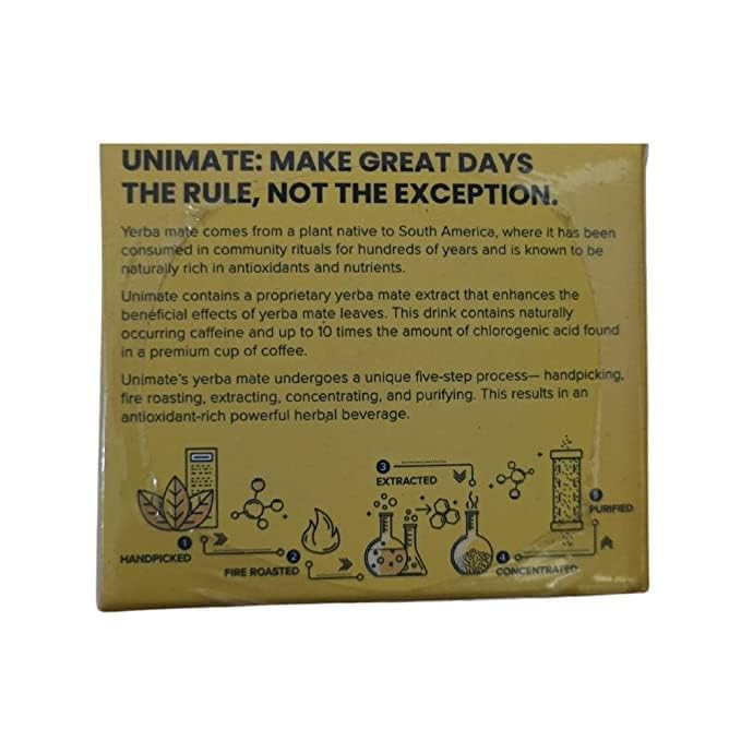 Ourtown Unicity Unimate Green Mate Leaf Powder Extract with Lemon and Ginger Flavor Ourtown uk supplements