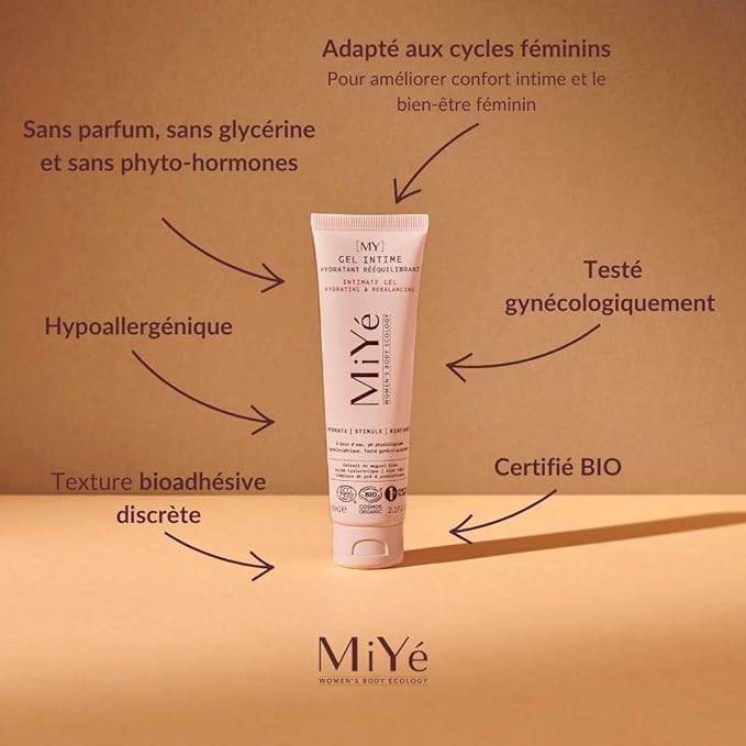 MiYé [MY] Moisturizing and rebalancing intimate gel certified organic | Blue lily of the valley MiYé uk supplements