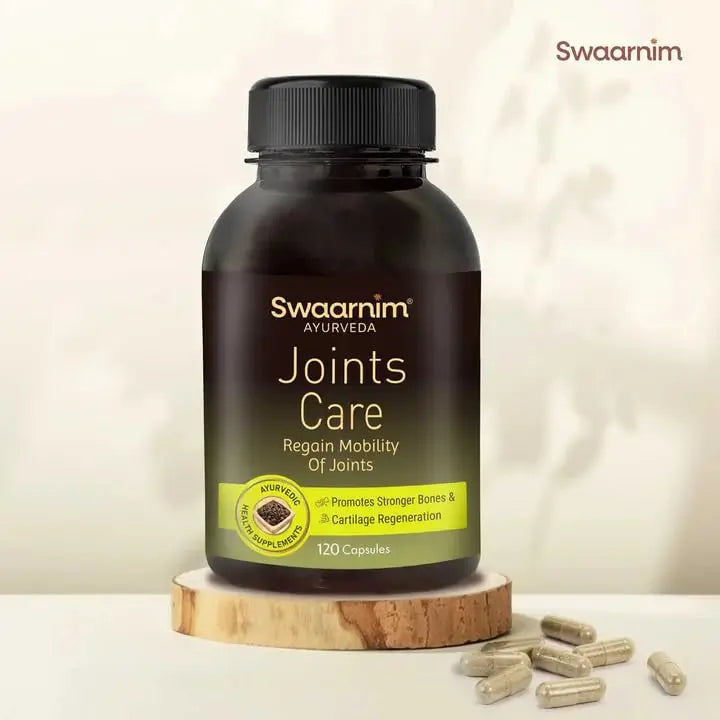 Swaarnim Joints Care - Enriched with Arjuna & Natural Herbs - Joint Health Supplement 100% Natural, No Added Chemicals - 120 Capsules Swaarnim uk supplements