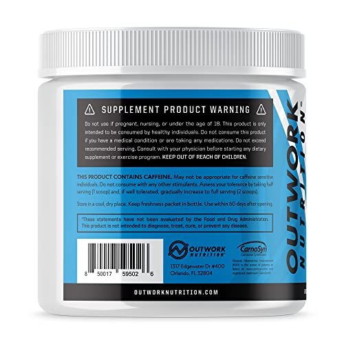 Outwork Nutrition Pre-Workout Supplement with Nootropics - Energy & Mental Focus Outwork Nutrition uk supplements