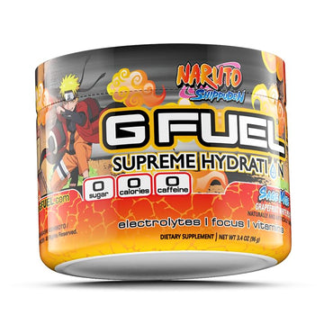 G Fuel Naruto Sage Mode Electrolytes Powder, Water Mix for Hydration, Energy and Focus G fuel uk supplements