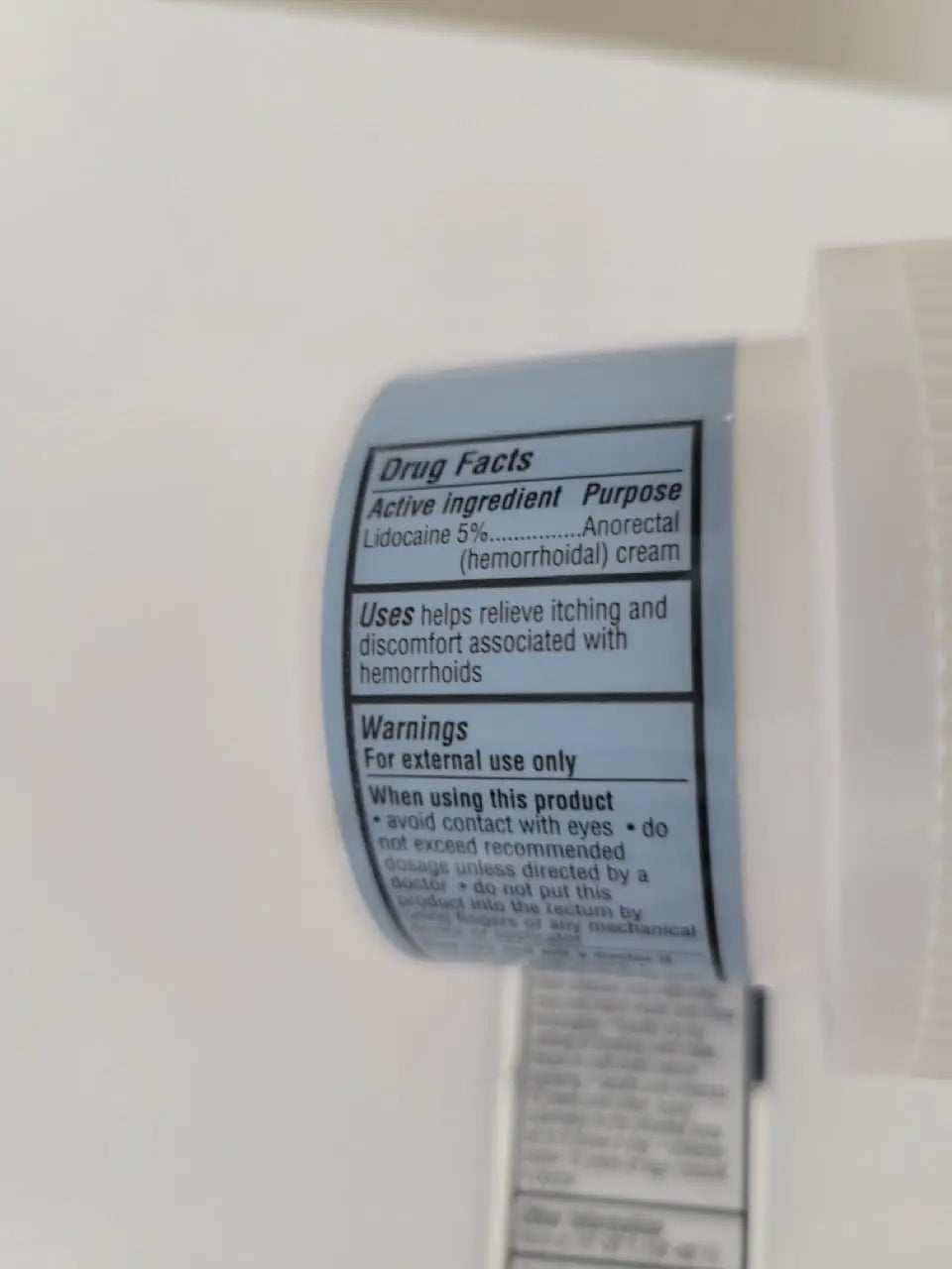 Curist 5% Lidocaine Cream Pain Relief - Numb Quickly & Effectively with 5% Lidocaine Numbing Cream for Anorectal Use - (1 Pack - 2 oz Jar) Curist uk supplements