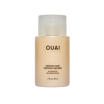 OUAI Medium Shampoo Travel Size - Hydrating Shampoo with Coconut Oil, Babassu, Kumquat Extract & Keratin - Strengthens, Nourishes & Adds Shine - Paraben & Sulfate Free Hair Care Products (3 Oz) OUAI uk supplements