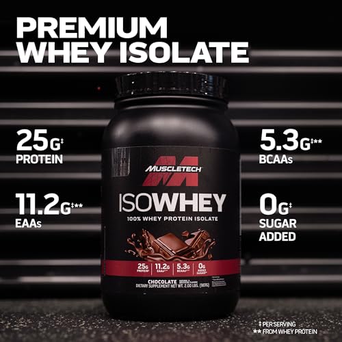 MuscleTech | IsoWhey | Whey Protein Isolate Powder| Muscle Builder for Men & Women MuscleTech uk supplements