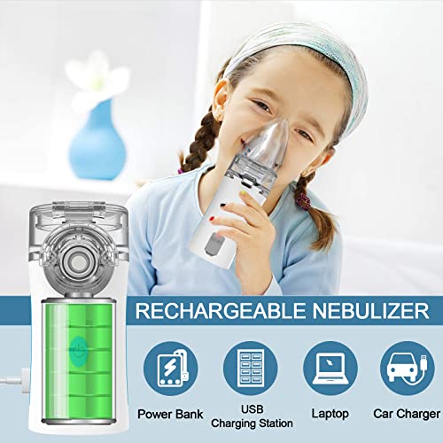 Portable Nebulizer - Rechargeable Nebulizer Machine for Adults and Kids Naweti uk supplements