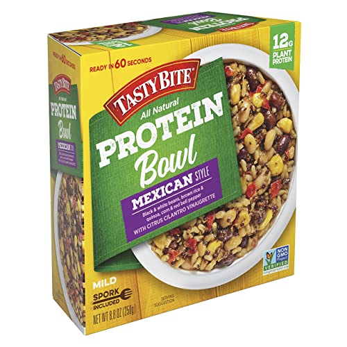 TASTY BITE Mexican Protein Bowl, 8.8 Ounce, Pack of 6, Ready to Eat, Microwaveable TASTY BITE uk supplements