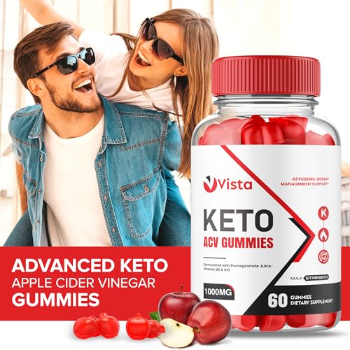 (2 Pack) Vista Keto Acv Gummies - Official Formula, Vegan - Vista Keto + Acv Gummies Healthly uk supplements