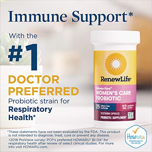 Renew Life Women’s Probiotic - Ultimate Flora Probiotic Women's Care, Shelf Stable Renew Life uk supplements