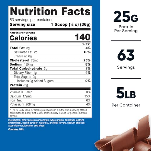 Nutricost Whey Protein Concentrate (Chocolate) 5LBS Nutricost uk supplements