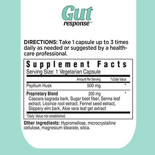 Gut Response CleanSweep Capsules, Supports Healthy Bowel Movements, Digestive Health Gut Response uk supplements