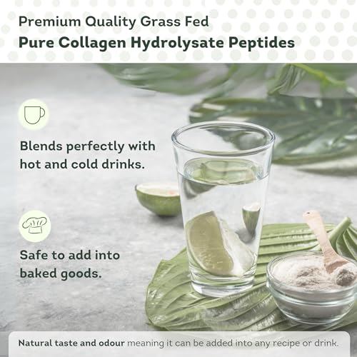 100% Pure Collagen Powder Protein Peptides - General Healthcare 300g Supplement General Healthcare uk supplements
