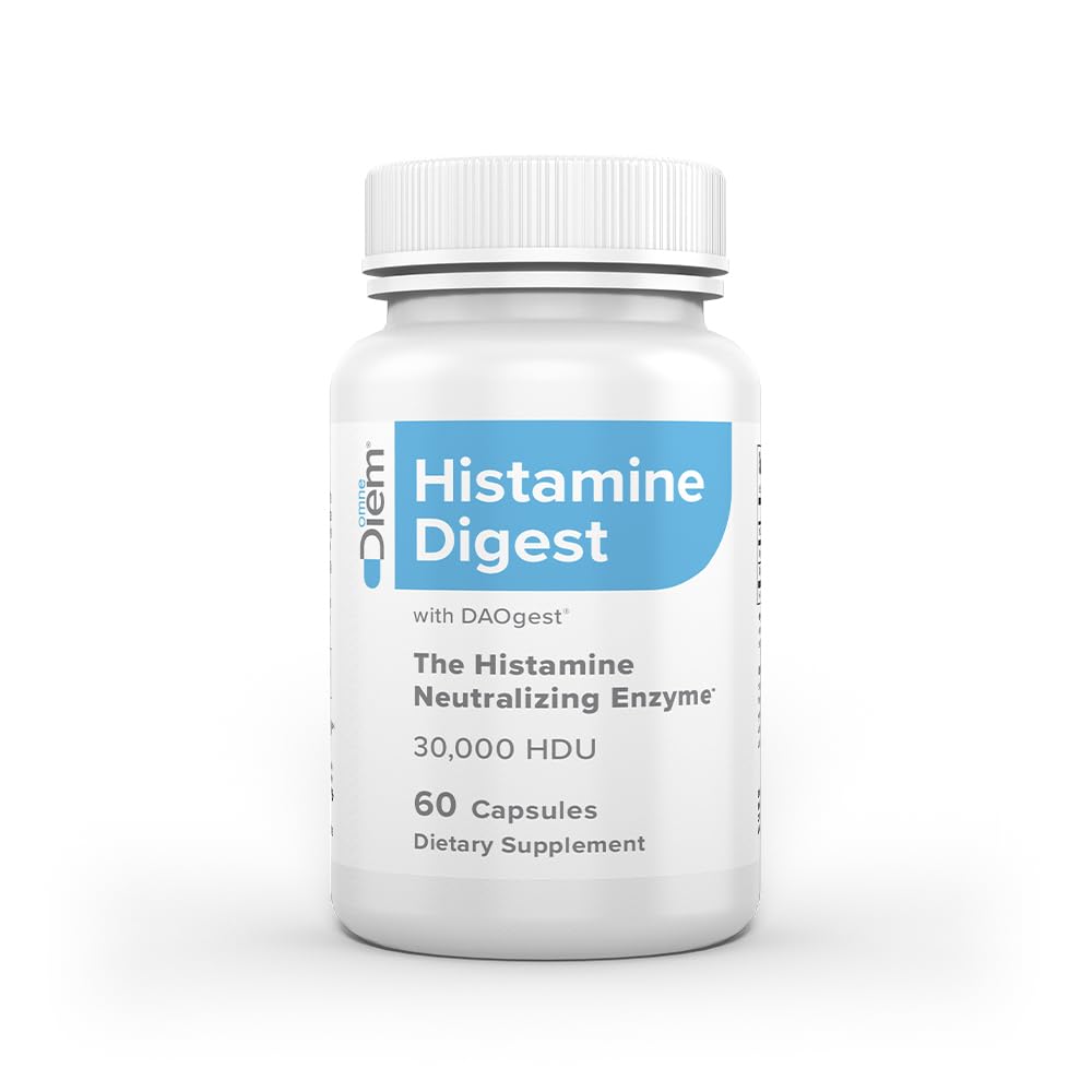 Omne Diem Histamine Digest DAO 30,000 HDU - 60 Caps - Histamine Neutralizing Omne Diem uk supplements