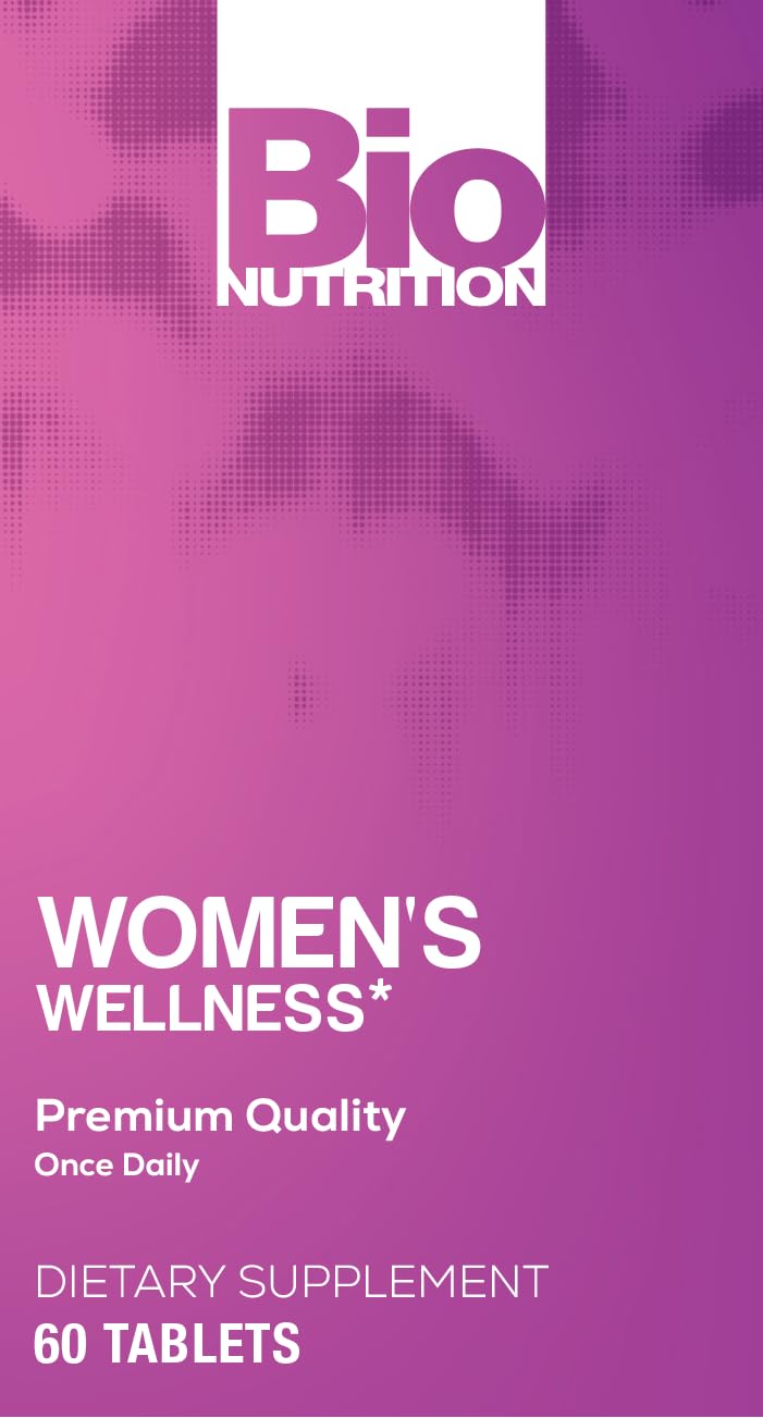 Bio Nutrition Women Wellness Tabs, 60 Count Bio Nutrition uk supplements