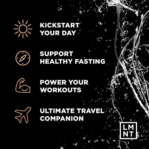 LMNT Zero-Sugar Electrolytes - Grapefruit Salt - Hydration Powder Packets | No Dodgy Drink LMNT uk supplements