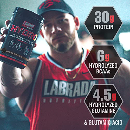 Labrada Hydro 100% Pure Hydrolyzed Whey Protein Isolate Powder, Lactose Free Labrada uk supplements