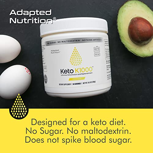 Hi-Lyte Keto K1000 Electrolyte Powder | Lemonade | Hydration Supplement Drink Mix Hi-Lyte uk supplements