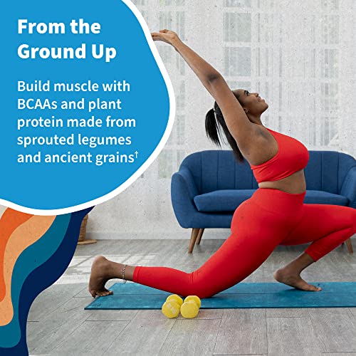 Garden of Life Organic Vegan Vanilla Protein Powder 22g Complete Plant Based Raw Protein Garden of Life uk supplements