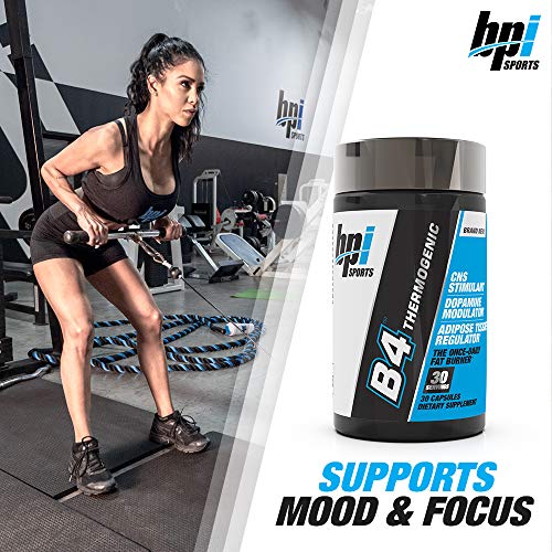 BPI Sports B4 – Extra-Strength Fat Burner – Keto-Friendly – Appetite Suppressant – Caffeine BPI Sports uk supplements