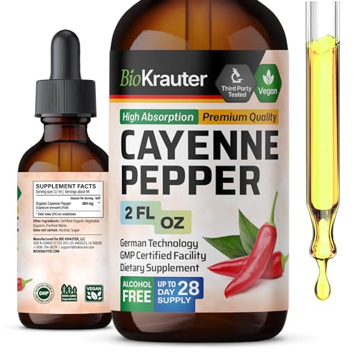 MAUWE HERBS Cayenne Pepper Supplement - Organic Cayenne Pepper Tincture MAUWE HERBS uk supplements