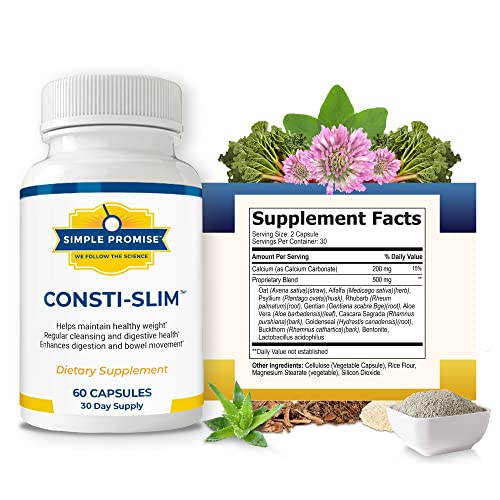 Simple Promise - Consti-Slim - Natural Digestion and Weight Support Simple Promise uk supplements