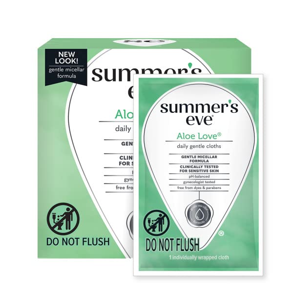 Summers Eve Cleansing Cloths 16 Count Aloe Love (6 Pack) Summer's Eve uk supplements