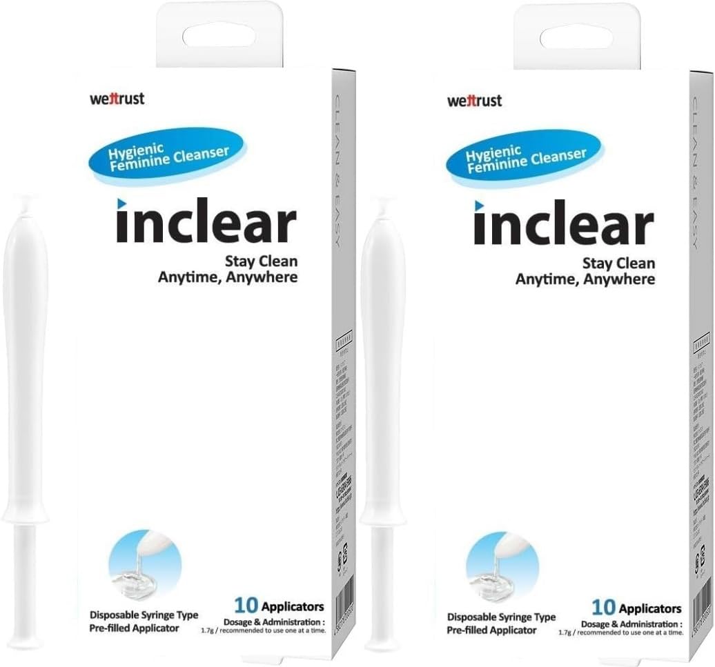 SHIMANY wettrust inclear Vaginal Moisturizer and Wash, Disposable Cleanser for Females SHIMANY uk supplements