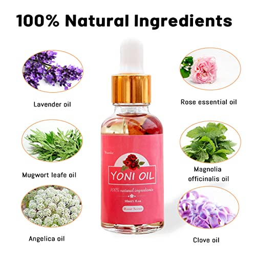 2 Packs Yoni Oil for Women, All Natural Feminine Oil Intimate Deodorant for Women, Ph Balanced Wovarkie uk supplements