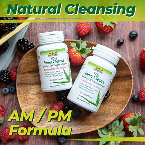 COUNTRY FARMS 7 Day Inner Cleanse, AM/PM Detox System, Detoxifying Herbs COUNTRY FARMS uk supplements