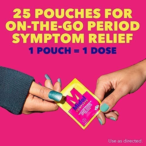 Midol Complete Caplets with Acetaminophen for Menstrual Symptom Relief - 50 Count Midol uk supplements