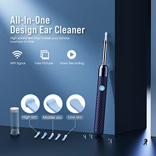 Ear Wax Removal - Earwax Remover Tool with 8 Pcs Ear Set - Ear Cleaner LEIPUT uk supplements