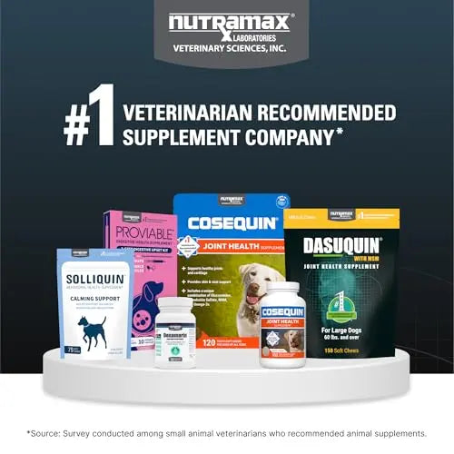 Nutramax Dasuquin for Large Dogs, Joint Health Supplement, Contains Glucosamine for Dogs, Plus Chondroitin, ASU and More, Supports Healthy Joints, Soft Chews, 150 Count Nutramax Laboratories uk supplements