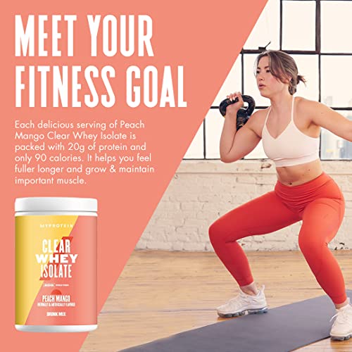 Myprotein® - Clear Whey Isolate - Whey Protein Powder - Naturally Flavored Drink Mix Myprotein uk supplements