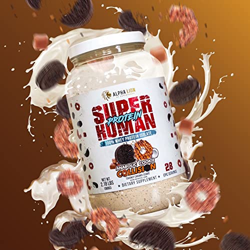 ALPHA LION Superhuman Whey Protein Powder, Great Tasting Pure Whey Protein Isolate ALPHA LION uk supplements