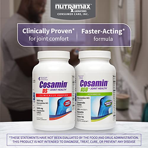 Cosamin ASU Joint Health Supplement – Advanced, Faster-Acting Formula, 90 Capsules Nutramax Laboratories uk supplements