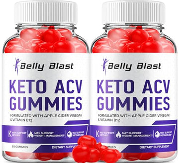 (2 Pack) Belly Blast Keto ACV Gummies - Keto Belly Blast ACV Advanced Formula Belly Blast Rillvo uk supplements