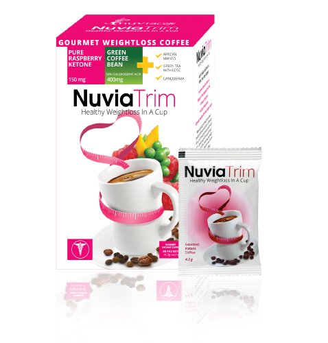 Nuvia Trim - Gourmet Instant Coffee for Weight Loss, with Garcinia Cambogia, Raspberry Nuvia uk supplements