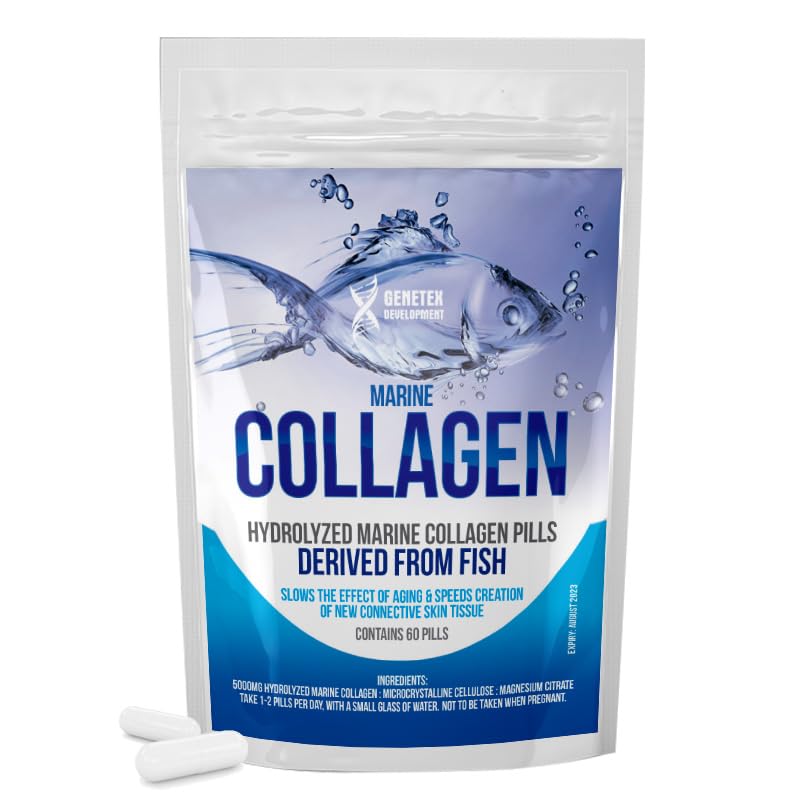 Marine Collagen Peptides Supplements for Men & Women - Collagen Pills My Store uk supplements