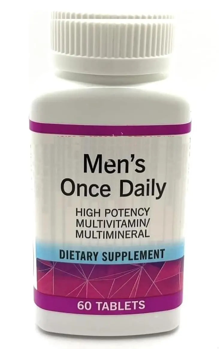 Men’s Gluten Free Once Daily High Potency Multivitamin & Multimineral Supplement 60 Tablets - (Pack of 1) Aus Healthcare uk supplements