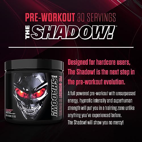 JNX SPORTS The Shadow! 350mg of Caffeine Hard Core Preworkout -Electric Energy JNX SPORTS uk supplements