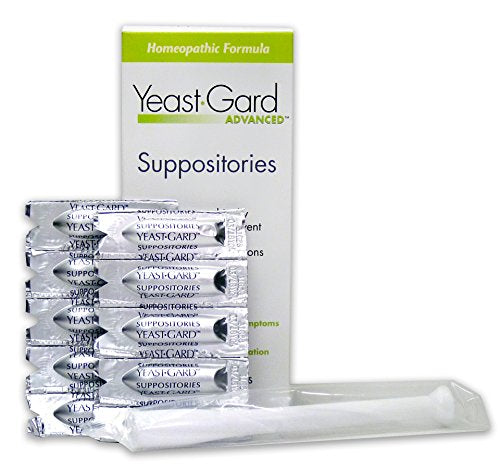 YeastGard Advanced Homeopathic Yeast Infection Vaginal Suppositories - 10 count Box Yeast-Gard uk supplements