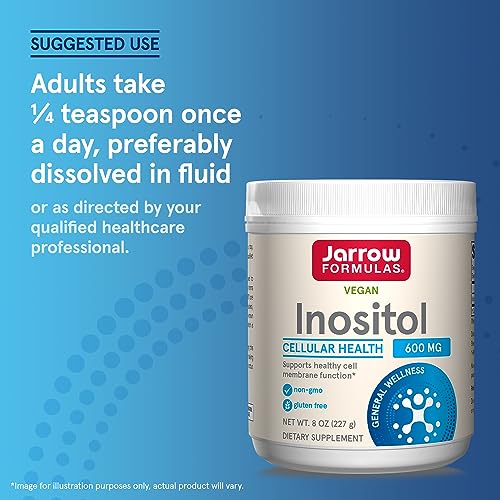 Jarrow Formulas Inositol 600 mg, Dietary Supplement for Cellular Health Support, 8 oz Jarrow Formulas uk supplements