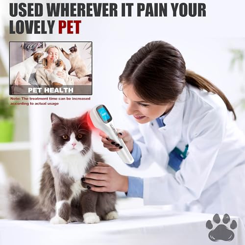 Body/Pet Red Light Device, Four Modes and Timing Settings - Handheld and Portable to Treat Body Pain ZagMufe uk supplements