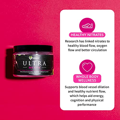 KaraMD UltraBeets - Beetroot Superfood Powder - Heart Health, Circulation & Energy KaraMD uk supplements