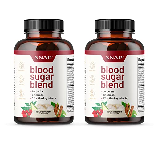 Snap Supplements Blood Sugar Blend - Support Healthy Blood Sugar, 60 Capsules Snap Supplements uk supplements